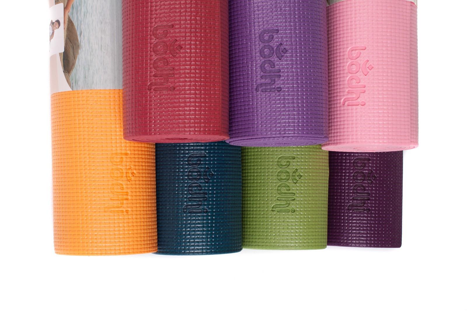 Килимок для йоги Bodhi Asana Бордовий