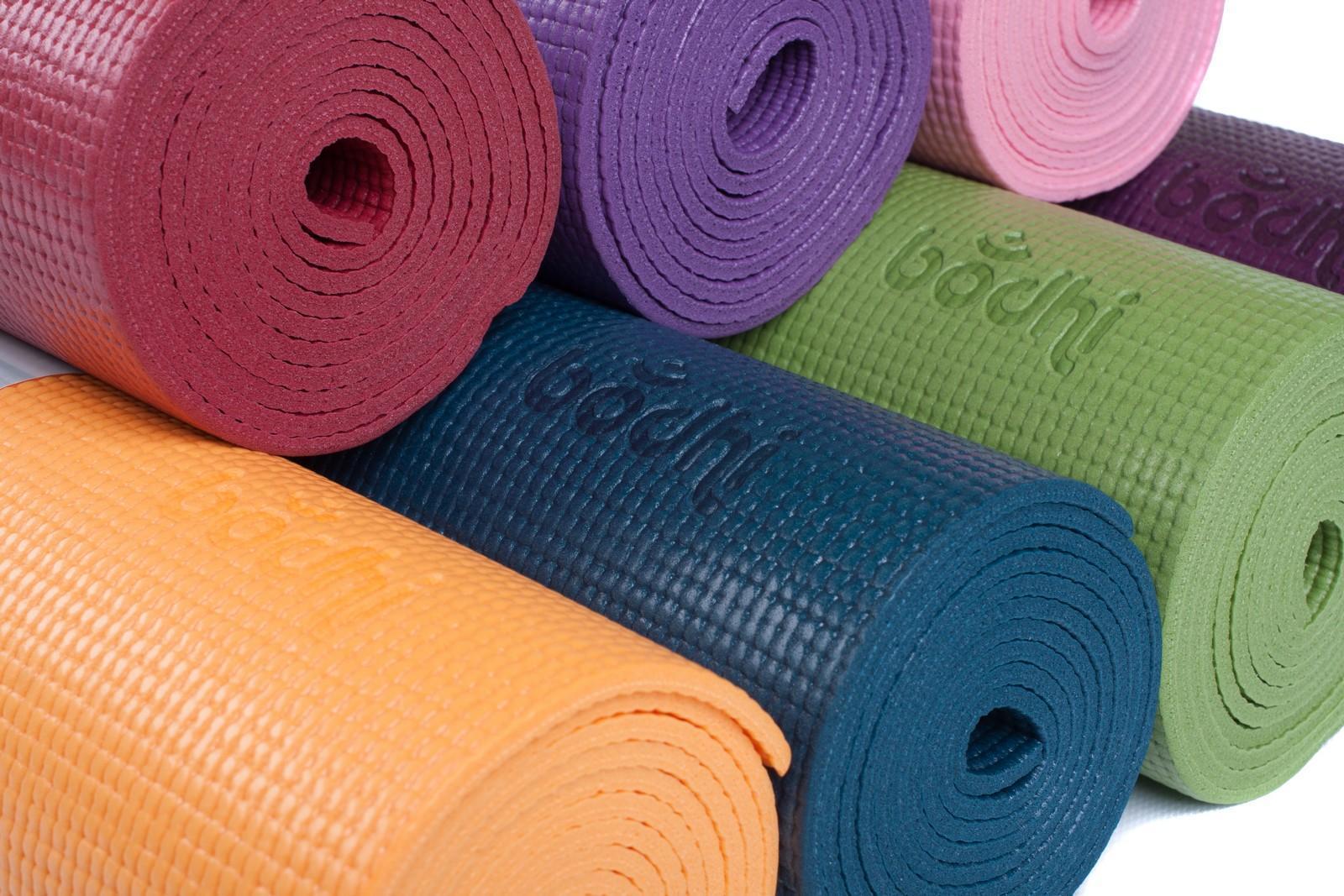 Килимок для йоги Bodhi Asana Бордовий