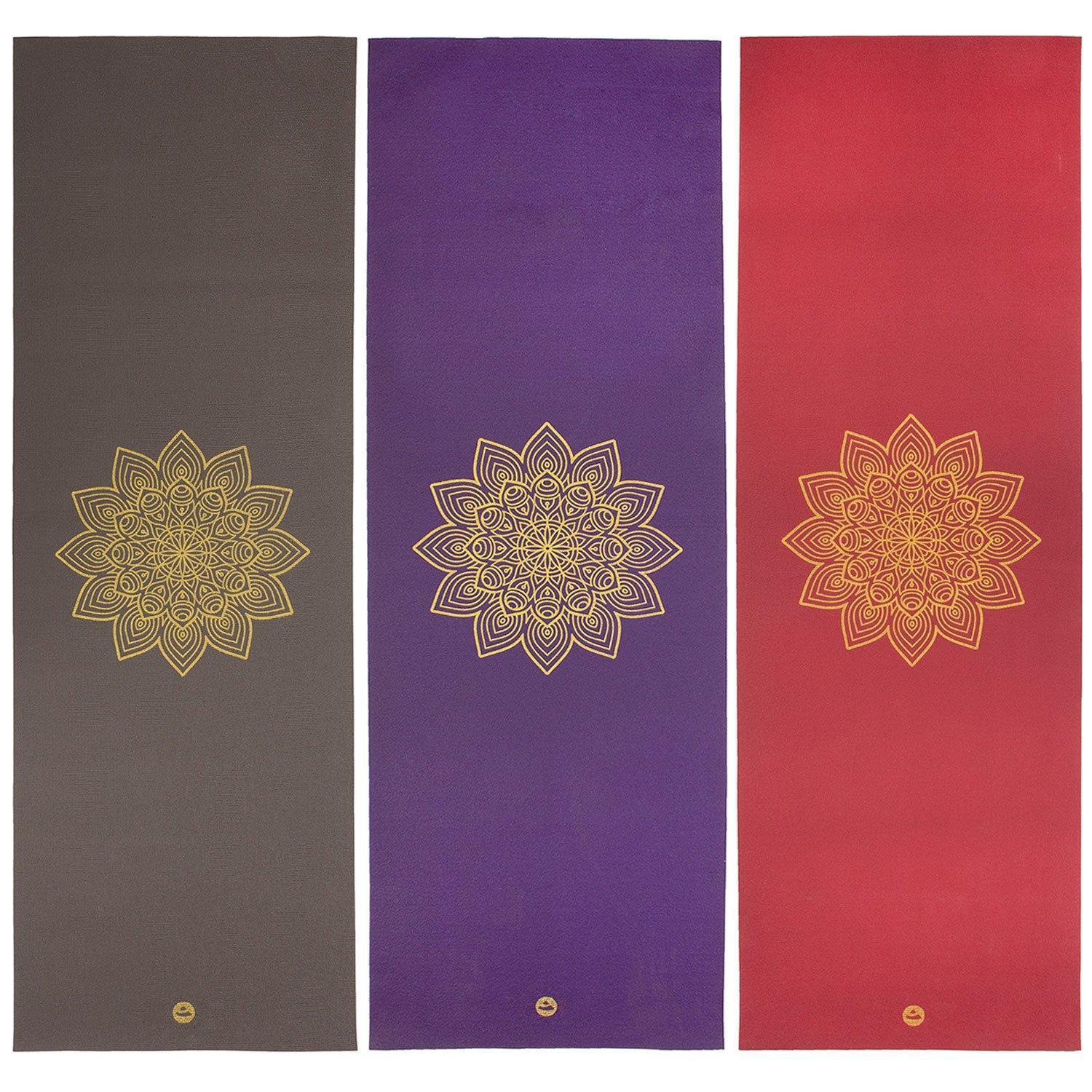 Килимок для йоги Bodhi Rishikesh Premium Mandala (Ришикеш) 183 см