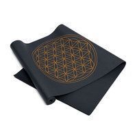 Килимок для йоги Bodhi Leela Flower Of Life Антрацит
