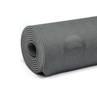 Килимок для йоги Bodhi Lotus Pro Light Чорний/Сріблисто-сірий
