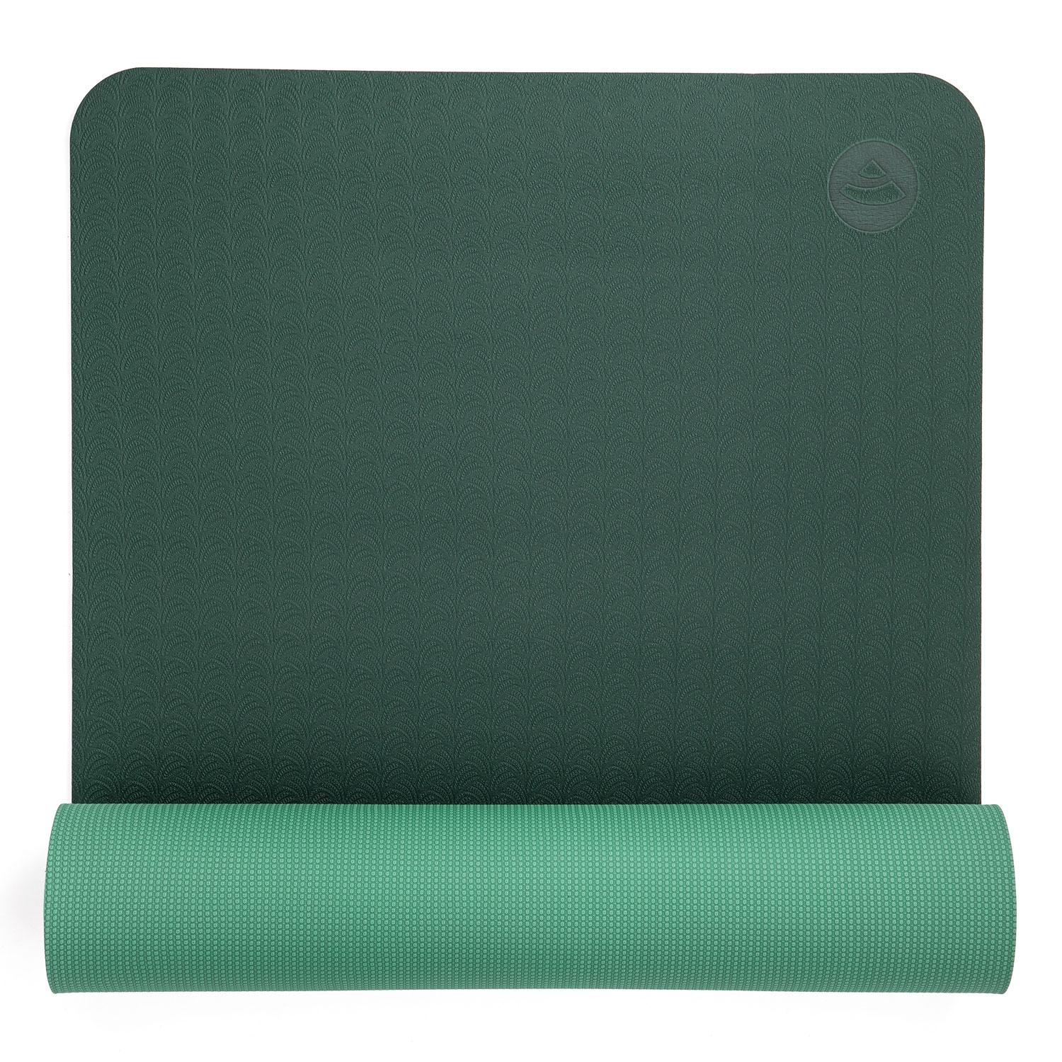 Килимок для йоги Bodhi Lotus Pro 2021 Темно-зелений/Зелений