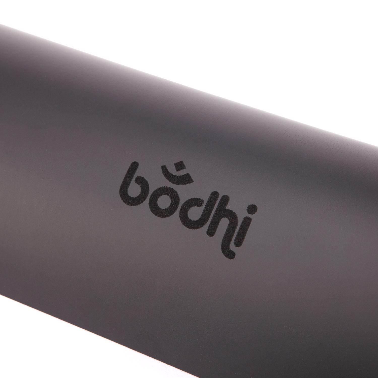 Каучуковий килимок для йоги Bodhi Фенікс Phoenix Om Чорний
