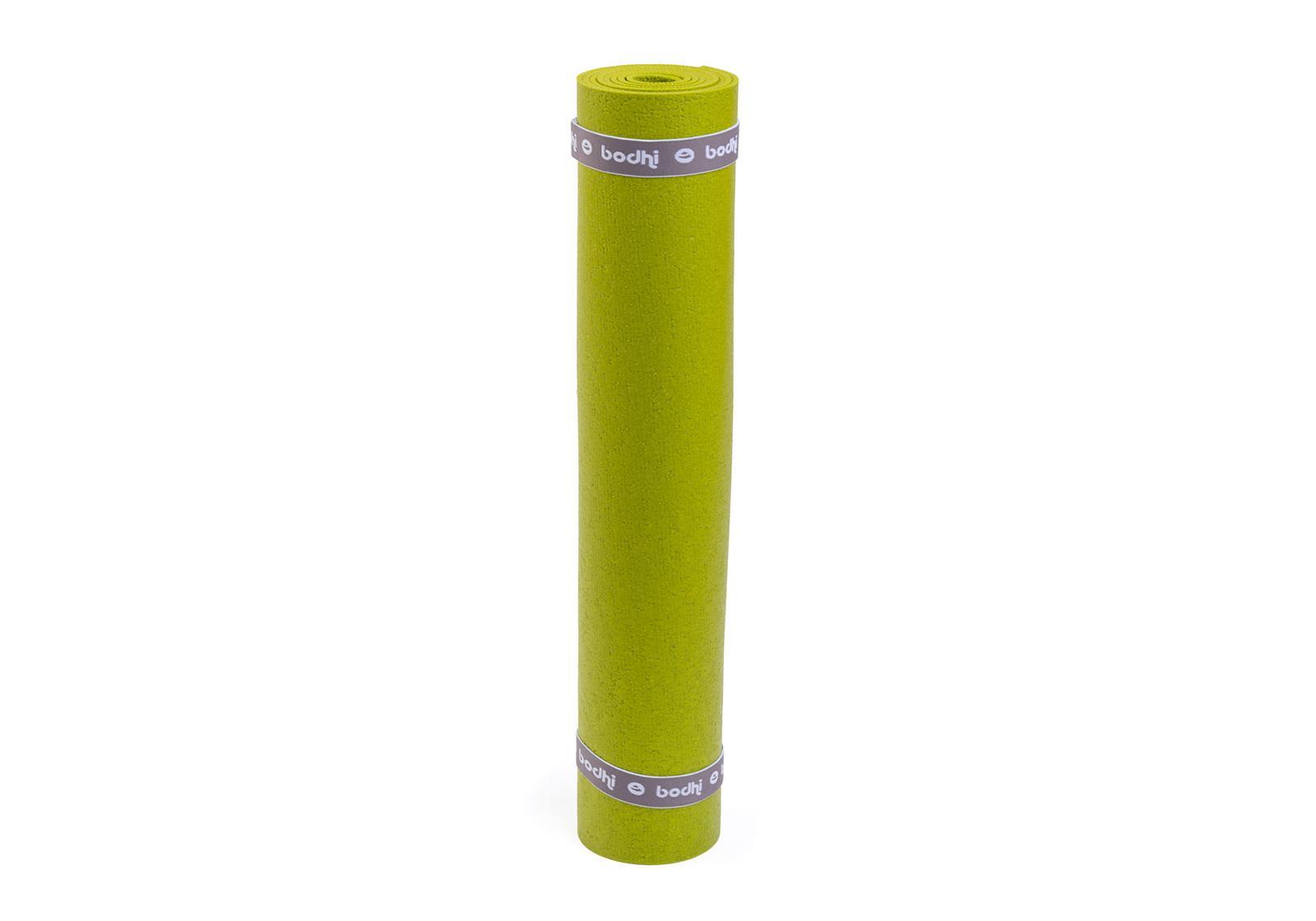 Килимок для йоги Bodhi Rishikesh Premium (Ришикеш) 60х183 см Оливковий
