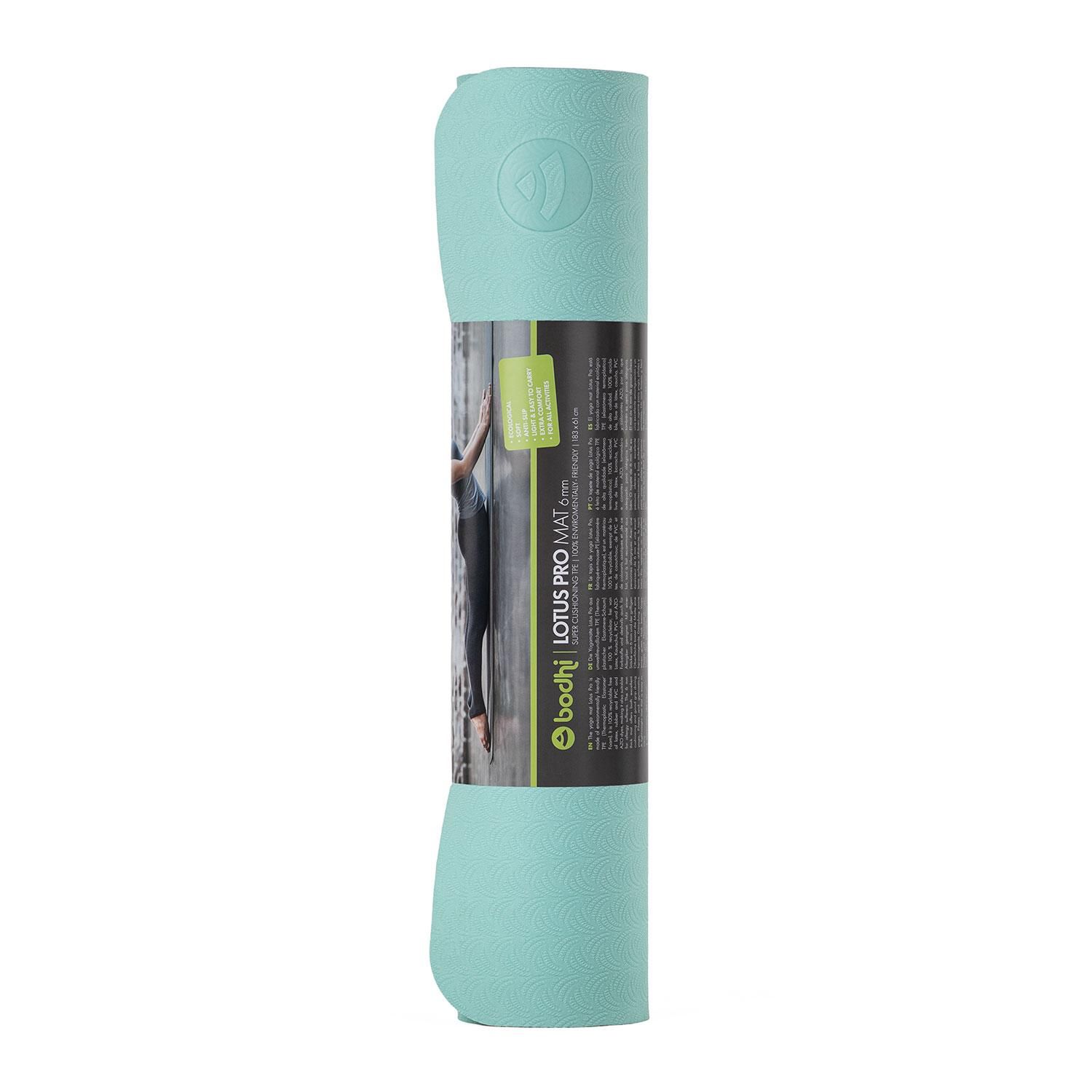 Килимок для йоги Bodhi Lotus Pro Морська Хвиля/Бірюзовий