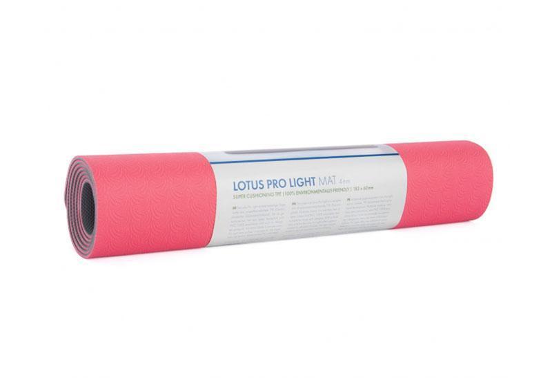 Килимок для йоги Bodhi Lotus Pro Light Червоний/Антрацит