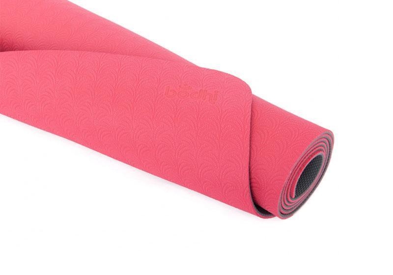 Килимок для йоги Bodhi Lotus Pro Light Червоний/Антрацит