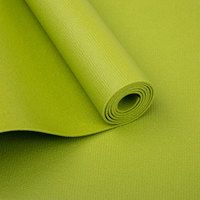 Килимок для йоги Bodhi Kailash Premium 183 см Оливковий