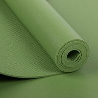 Килимок для йоги Bodhi Rishikesh Premium (Ришикеш) 60х200 см Яблучно-Зелений