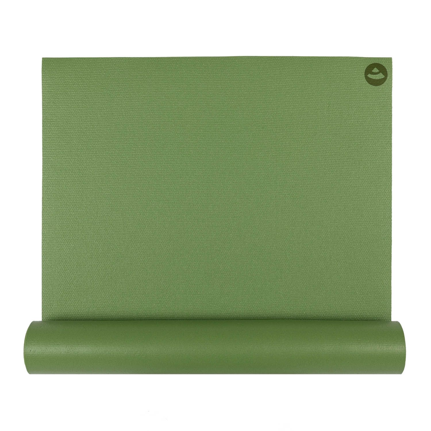 Килимок для йоги Bodhi Rishikesh Premium (Ришикеш) 60х200 см Яблучно-Зелений