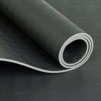 Каучуковий килимок для йоги Bodhi EcoPro Diamond XW XL Сірий